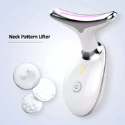 NECK FACE BEAUTY DEVICE, ELECTRIC MICROCURRENT WRINKLE REMOVER LED DEVICE FOR WOMEN