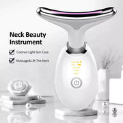 NECK FACE BEAUTY DEVICE, ELECTRIC MICROCURRENT WRINKLE REMOVER LED DEVICE FOR WOMEN