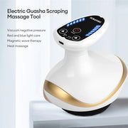 Electric EMS Body Massager Cupping Massage with LCD Display Guasha Scraping Vacuum