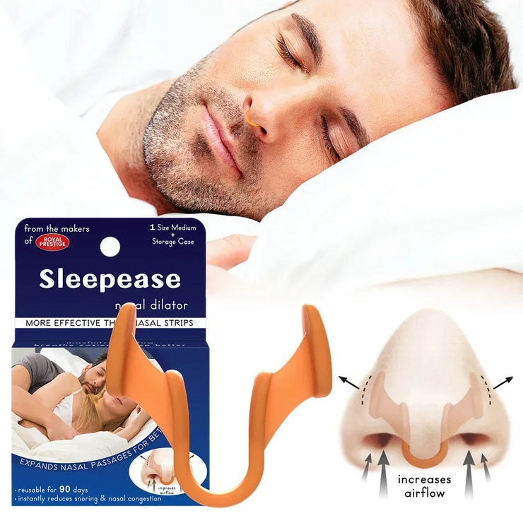 1Pc Silicone Nose Clip Anti Snoring Nasal Dilator Stop Snore Aid Easy Breathe Improve